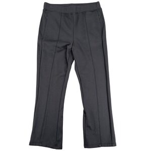 A.L.C. Dress Pants Women's XS Black Pull On Straight Cropped Stretch Office Prep